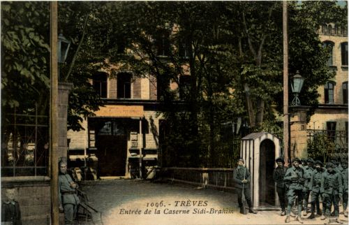 Trier, Treves - Entree Caserne Sidibrahim