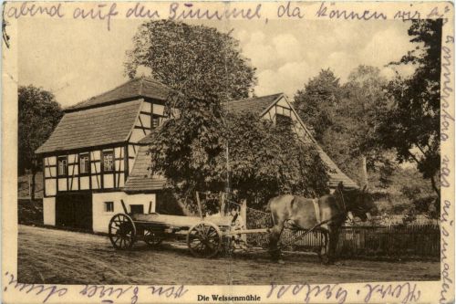 Eisenberg, Das Mühltal, Die Weissenmühle