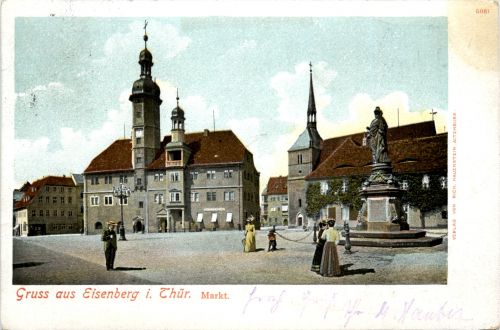 Eisenberg, Grüsse, Markt