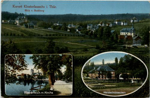 Bad Klosterlausnitz, Blick v. Buchberg