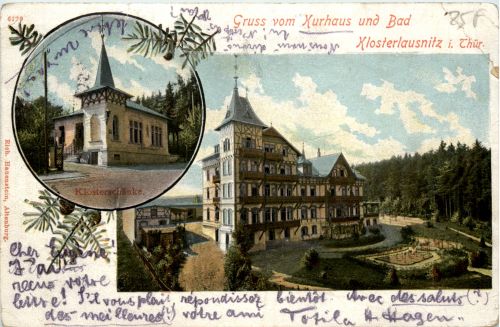 Bad Klosterlausnitz, Grüsse vom Kurhaus