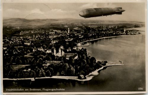Friedrichshafen, Flugzeugaufnahme