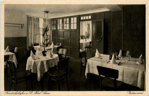Friedrichshafen, Hotel Sonne, Restaurant