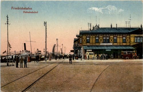 Friedrichshafen, Hafenbahnhof