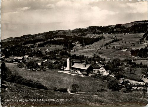 Aach im Allgäu, Blick auf Sulzberg