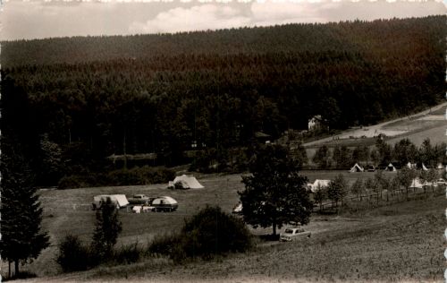 Hünfeld, die Praforst, Campingplatz