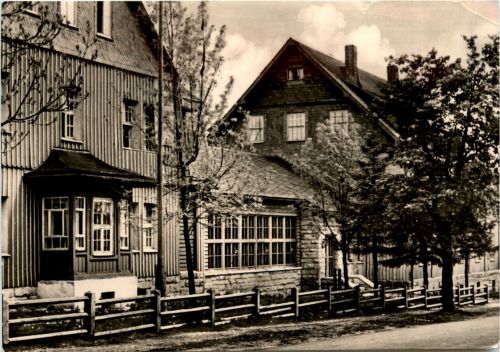 Frauenwald /Thüringen, FDGB-Ferienheim, Raymonde Dien