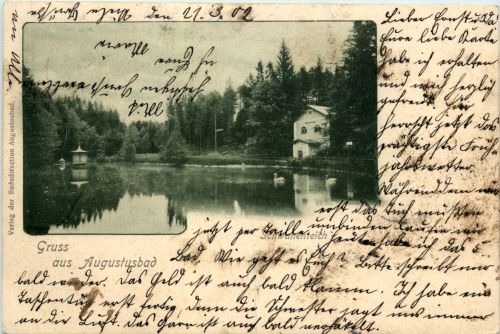 Gruss aus Augustusbad b. Radeberg