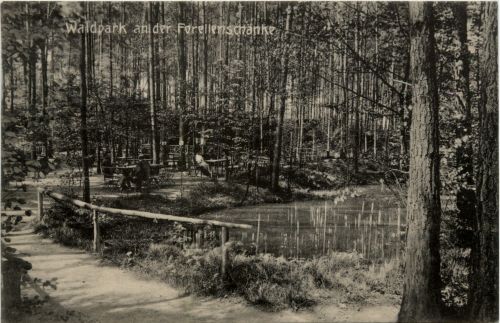 Augustusbad, Waldpark an der Forellenschänke