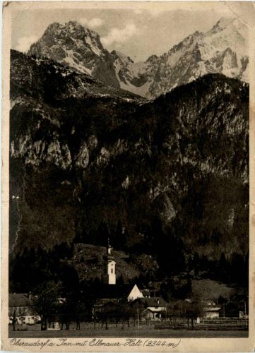 Oberaudorf am Inn, mit Elmauerhalt
