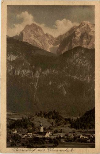 Oberaudorf am Inn, mit Elmauerhalt