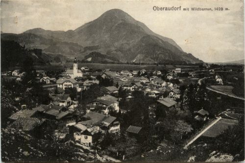 Oberaudorf am Inn, mit Wildbarren
