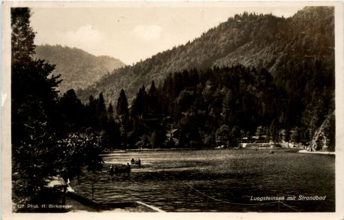 Oberaudorf am Inn, Luegsteinsee mit Strandbad