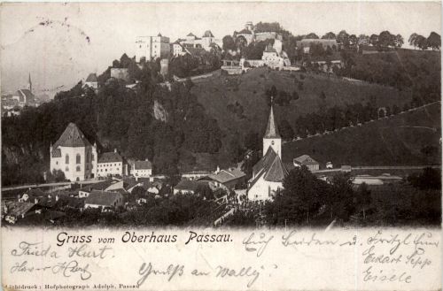 Passau, Grüsse vom Oberhaus