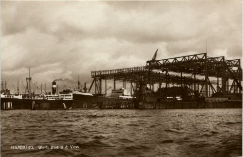 Hamburg, Kaiser-Wilhelmhöft auf Kuhwärder