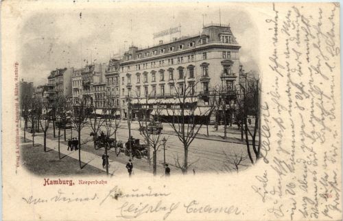 Hamburg, St.Pauli, Reeperbahn