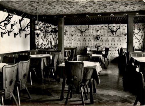 Oberstaufen, Allgäu, Jägerstube in der Pension Adler