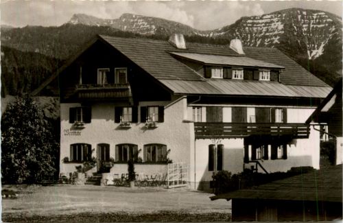 Oberstaufen, Allgäu, Pension und Weinstube Montfort