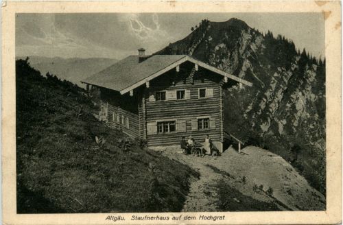 Oberstaufen, Allgäu, Staufnerhaus auf dem Hochgrat