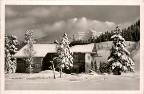 Oberstaufen, Allgäu, Steibis, Ski-Heim Cranz-Borchers