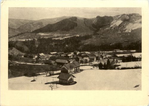 Oberstaufen, Allgäu, Steibis Schreinerei Peter Matt
