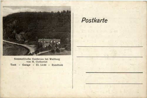 Sommerfrische Guntersau bei Weilburg