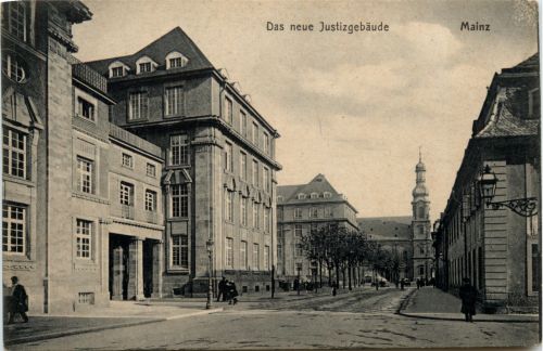 Mainz, das neue Justizgebäude