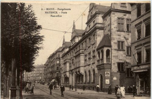 Mainz, Postgebäude