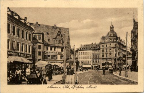 Mainz, Höfchen, Markt