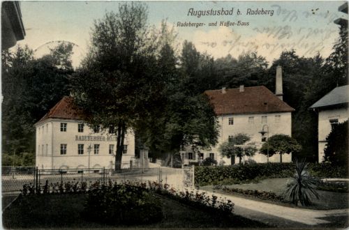 Augustusbad, b.Radeberg, Radeberger- und Kaffee-Haus