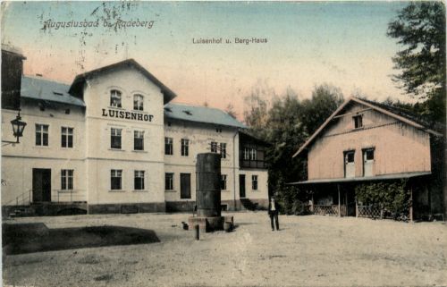 Augustusbad, b.Radeberg, Luisenhof und Berghaus