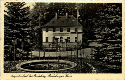 Augustusbad bei Radeberg, Radebergerhaus