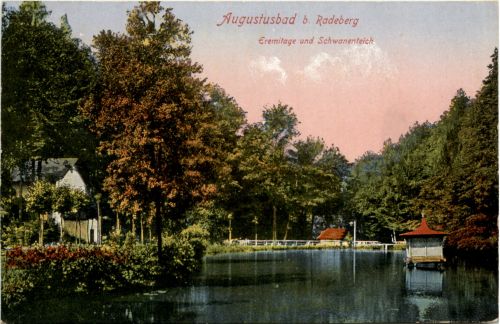 Augustusbad, Eremitage und Schwanenteich