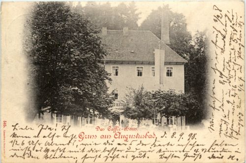 Augustusbad, das Kaffeehaus