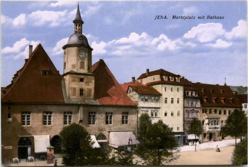 Jena, Marktplatz, Rathaus