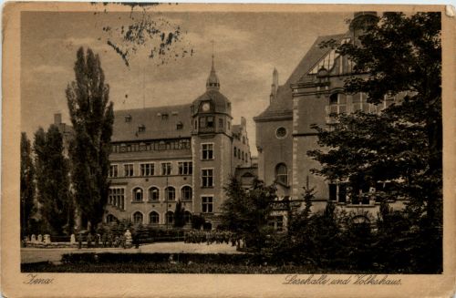 Jena, Lesehalle und Volkshaus