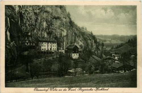 Oberaudorf am Inn, Weber an der Wand