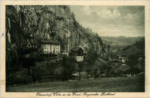 Oberaudorf am Inn, Weber an der Wand