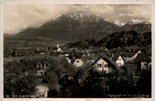 Oberaudorf am Inn, mit Siedlung