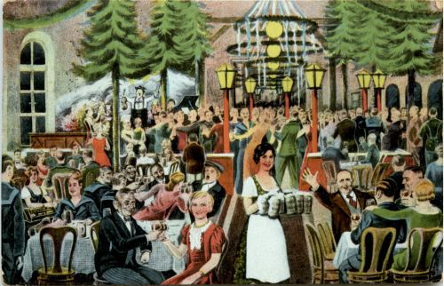 Hamburg, St.Pauli, Reeperbahn, Konzerthaus Oberbayern
