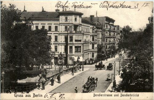 Berlin, Grüsse, Bendlerstrasse und Bendlerbrücke