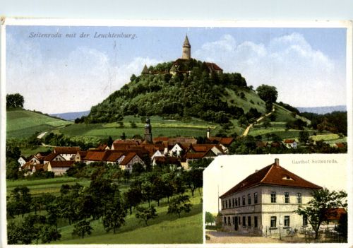 Seitenroda mit der leuchtenburg