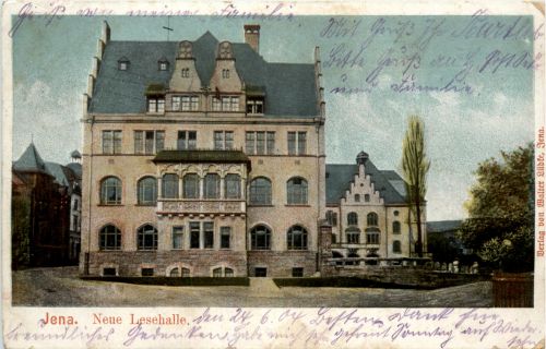 Jena, Neue Lesehalle