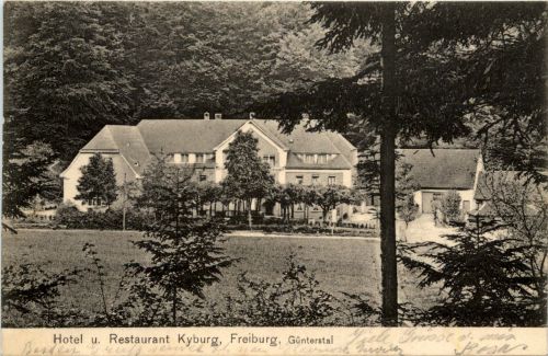 Freiburg i.Br., Günterstal, Hotel Kyburg