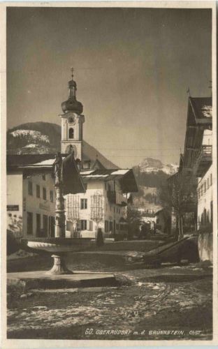 Oberaudorf am Inn, mit dem Brünnstein