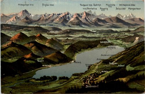 Ossiacher See, Umgebung