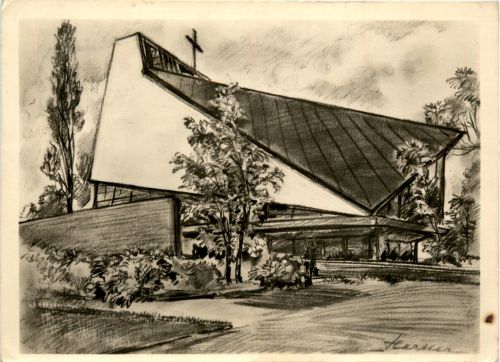 Berlin, -Charlottenburg, Die neue Kirche am Lietzensee