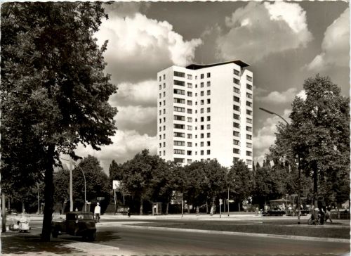 Berlin, -Grunewald, Hochhaus am Roseneck