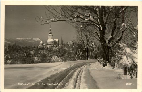 Villach, St.Martin im Winterkleide