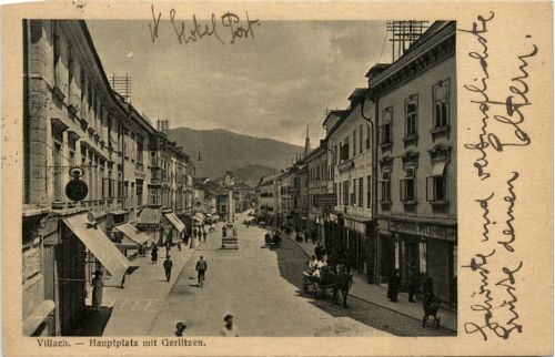 Villach, Hauptplatz mit Görlitzen